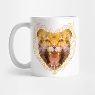 Jaguar Low Poly Mug